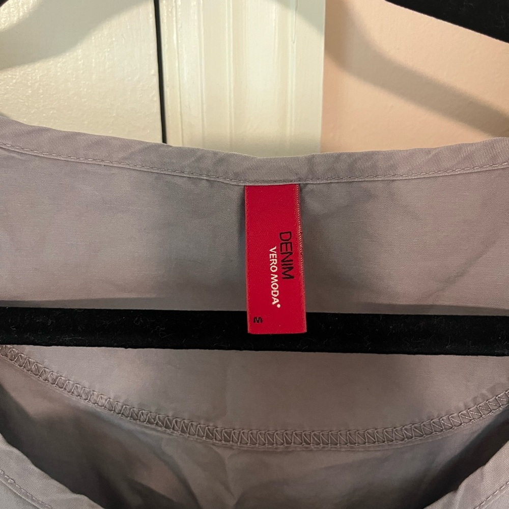 Vero Moda Light taupe cotton dress